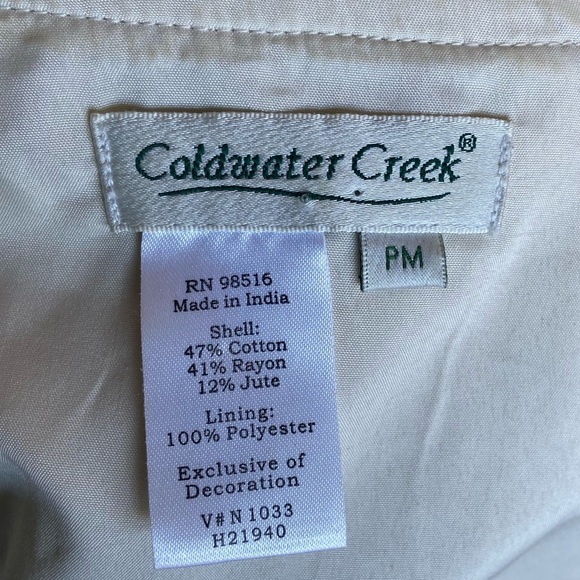 ⚪️ Coldwater creek  beaded jacket blazer - Picture 6 of 6